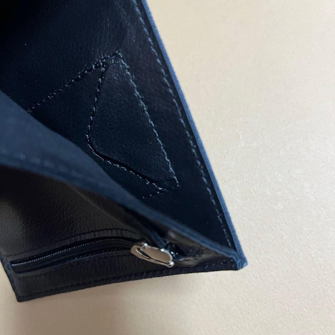 【新品未使用】日本製 SOLA Tenuis3 二つ折り財布/Blue