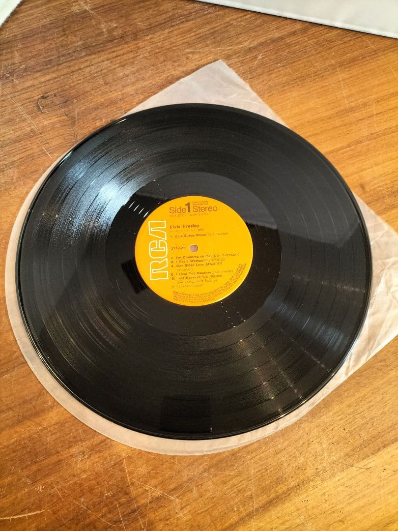 希少　帯付きレコード　エルヴィスプレスリー登場！　エルヴィス・プレスリー