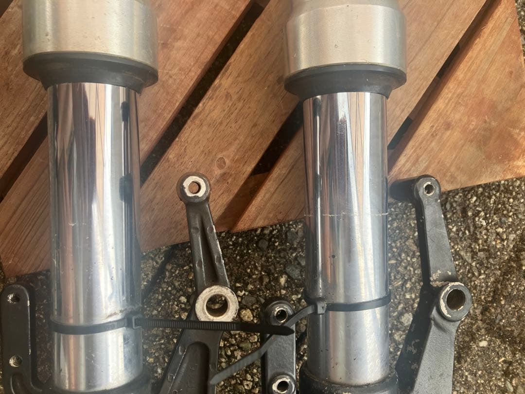 TZR250 3XV？　倒立フロントフォーク