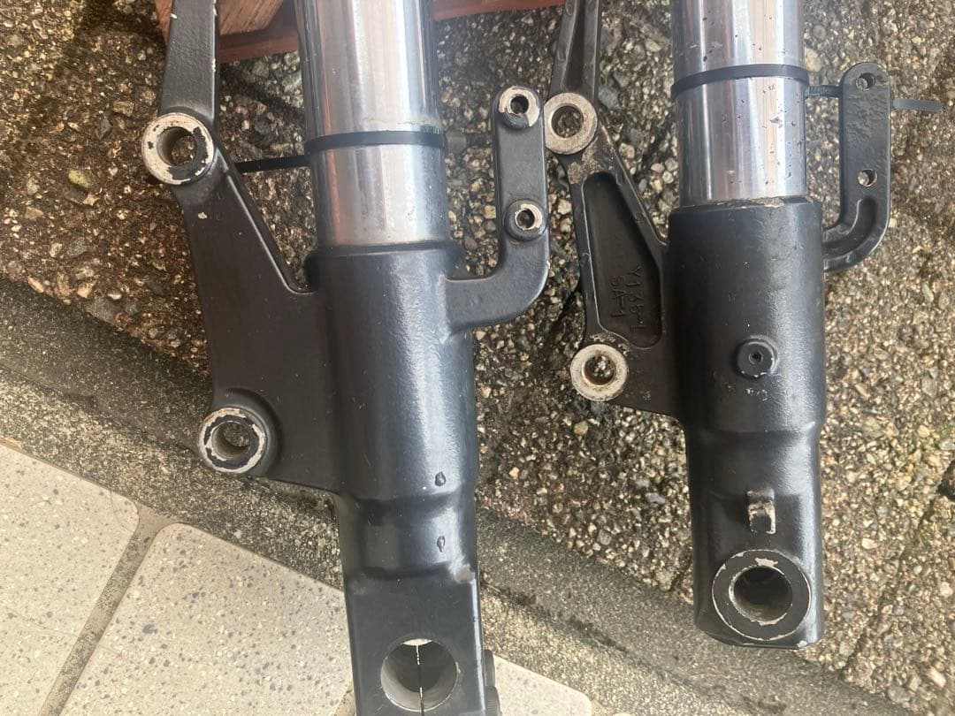 TZR250 3XV？　倒立フロントフォーク