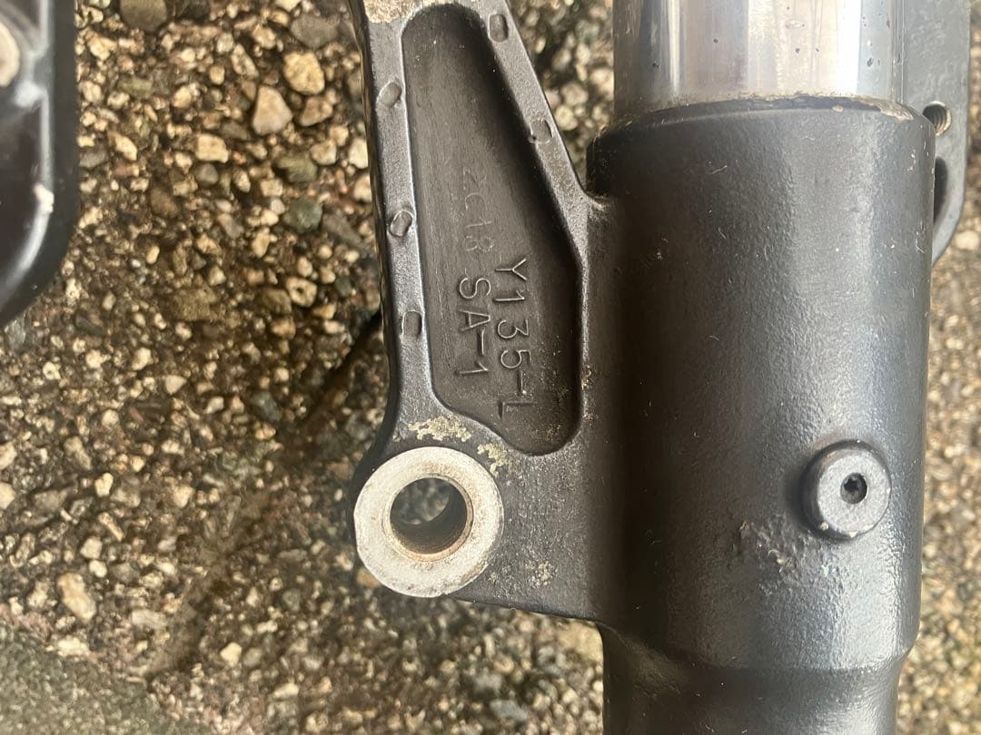 TZR250 3XV？　倒立フロントフォーク