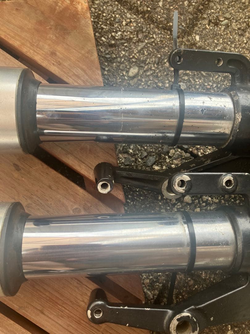 TZR250 3XV？　倒立フロントフォーク