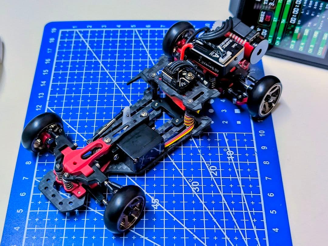 蚊車 ドリラジ RWD 1:24 タミヤnissan s14 ボディ