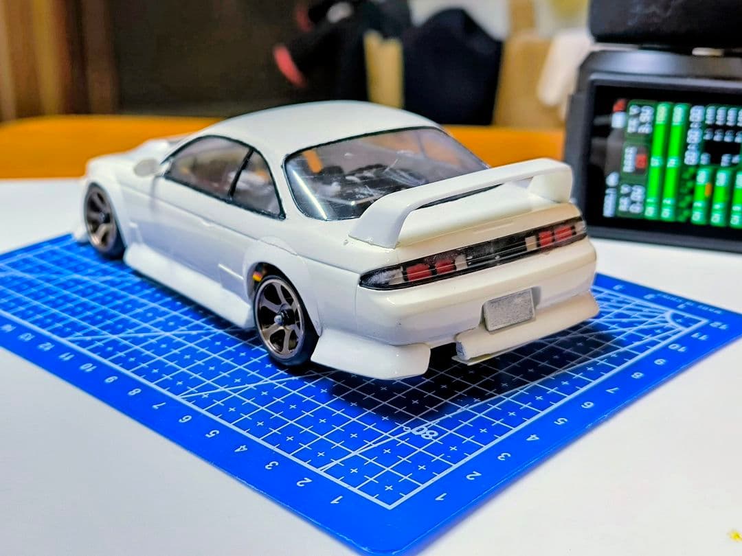 蚊車 ドリラジ RWD 1:24 タミヤnissan s14 ボディ