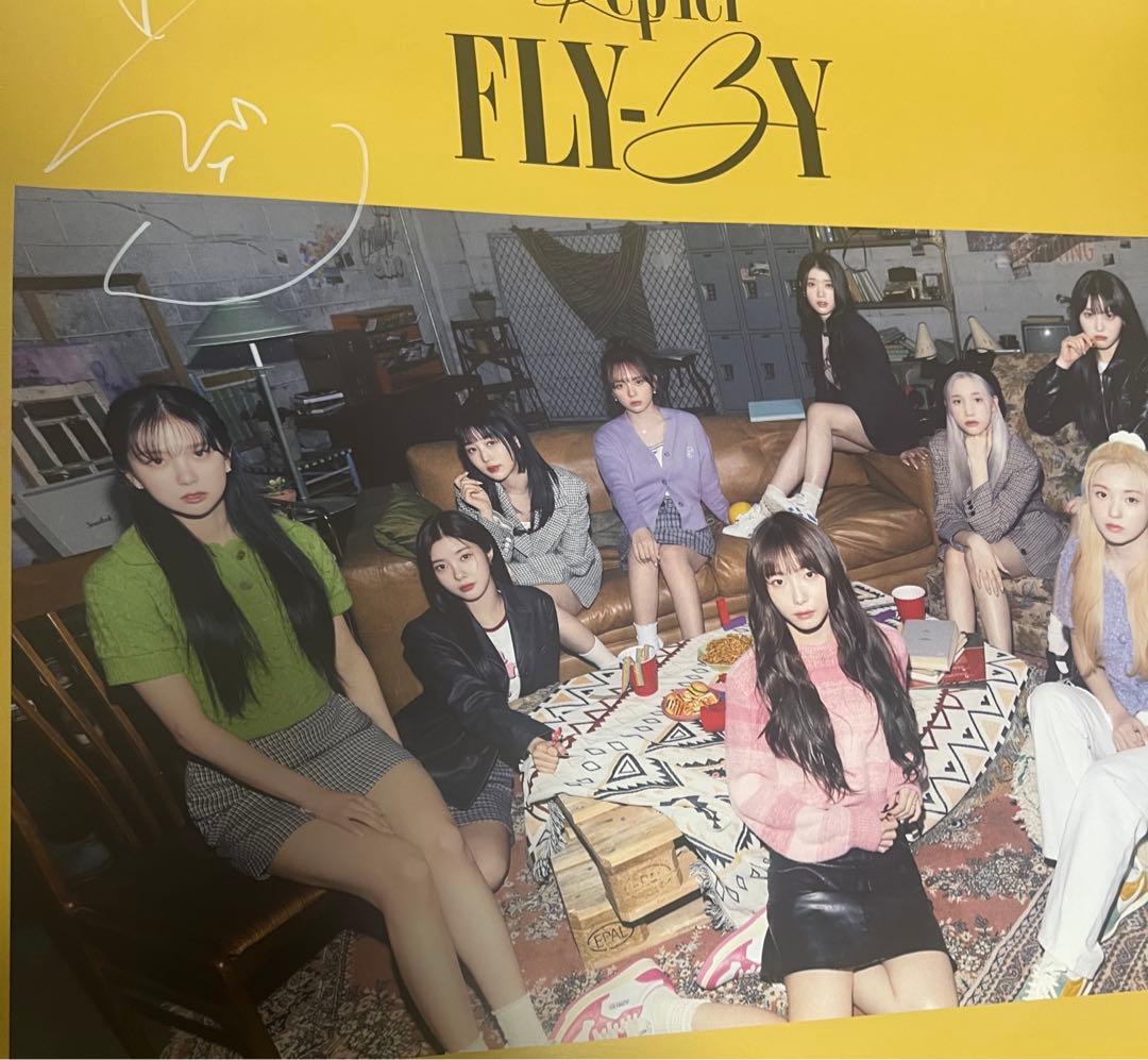 kep1er fly-by チェヒョン　サイン入り　ポスター