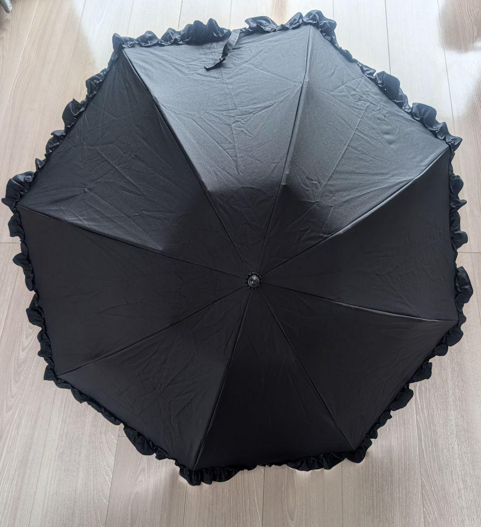 芦屋ロサブラン　晴雨兼用 3段シングルフリル 50cm