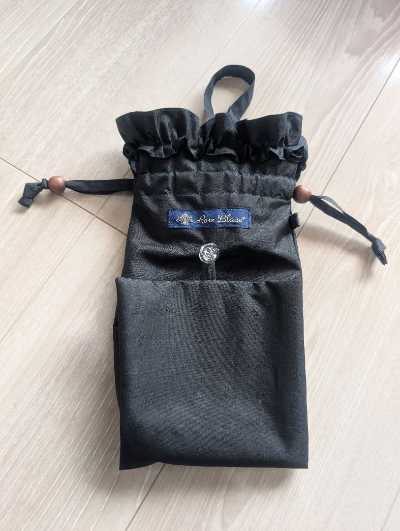 芦屋ロサブラン　晴雨兼用 3段シングルフリル 50cm