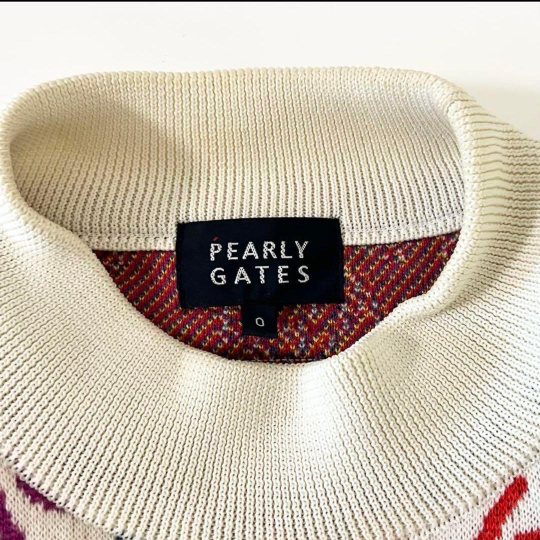 ゴルフウェア カラフルニットセーター