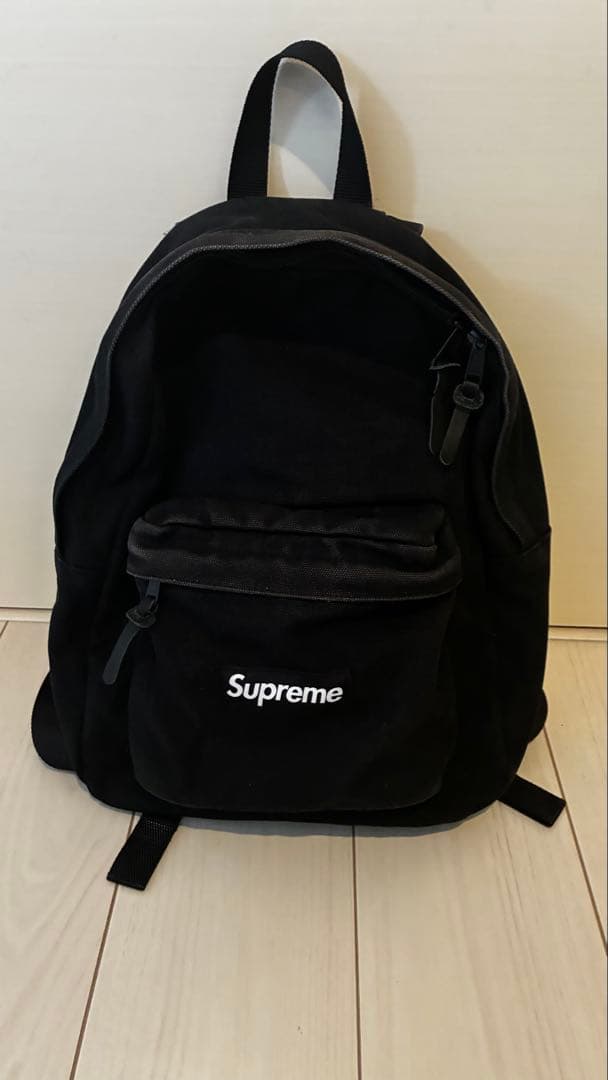パン屋さん専用　Supreme Canvas Backpack Black