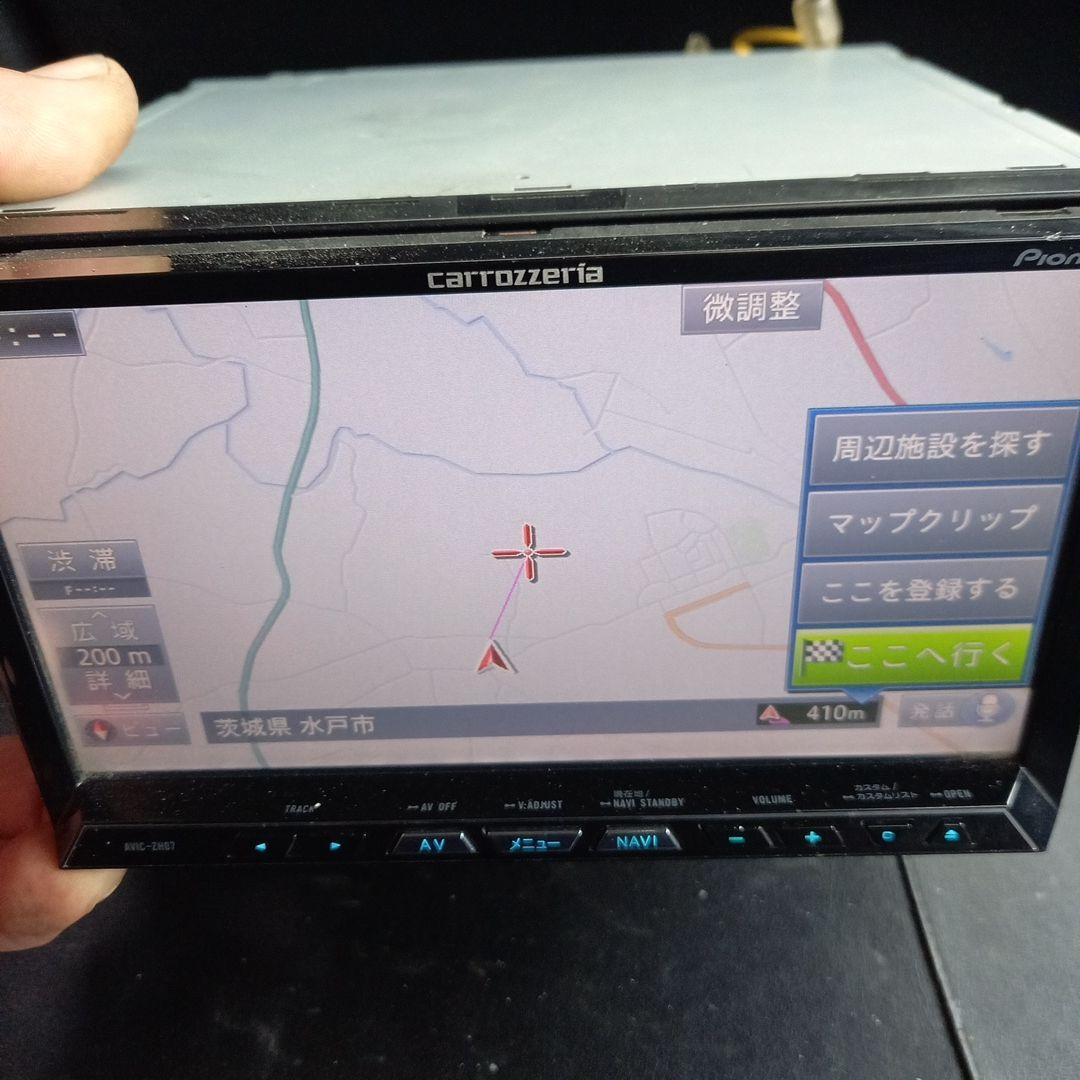 カロッツエリアサイバーナビ、フルセグ、Bluetooth　新品フィルムアンテナ付