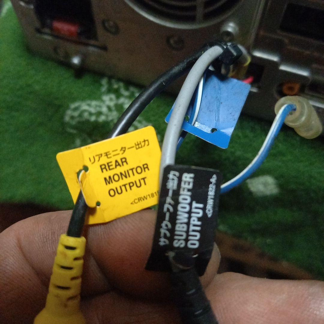 カロッツエリアサイバーナビ、フルセグ、Bluetooth　新品フィルムアンテナ付