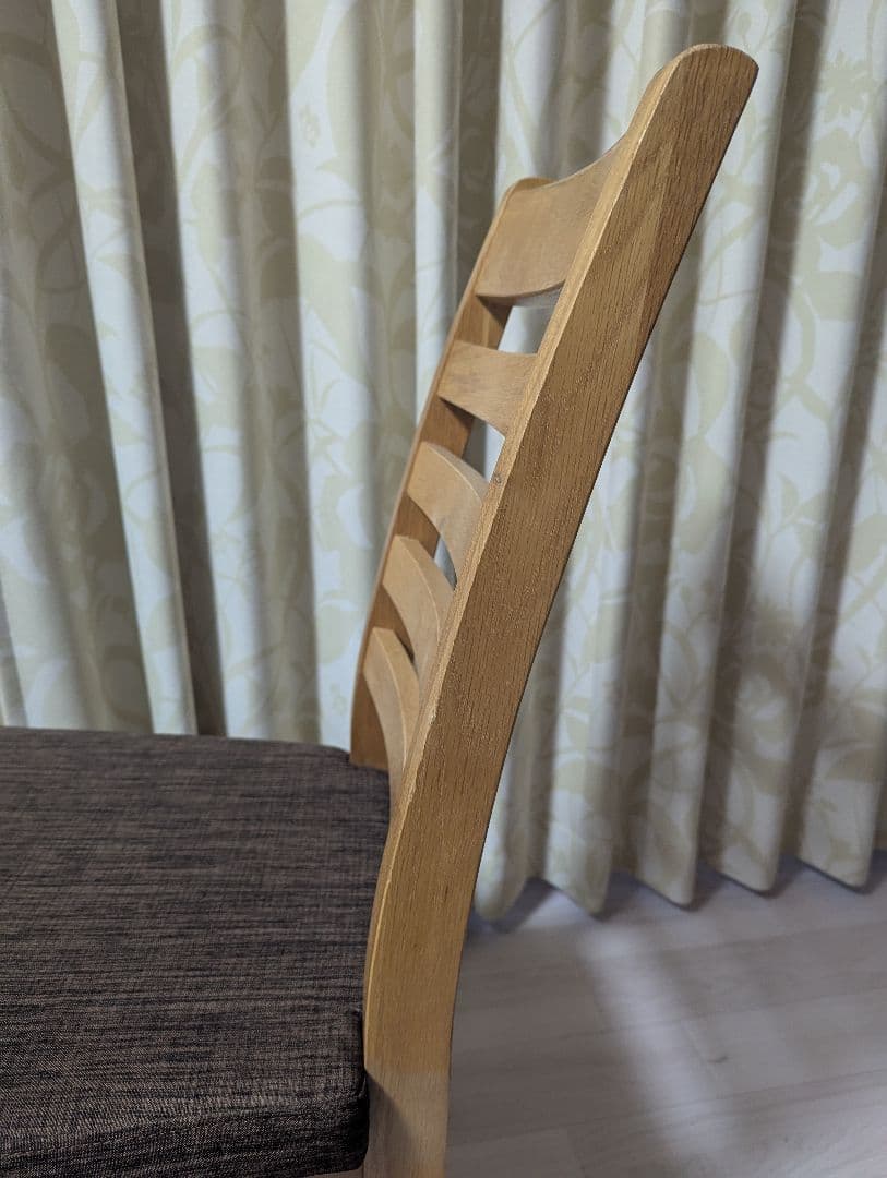 ニトリ ダイニングチェア ② 無垢材 オーランド