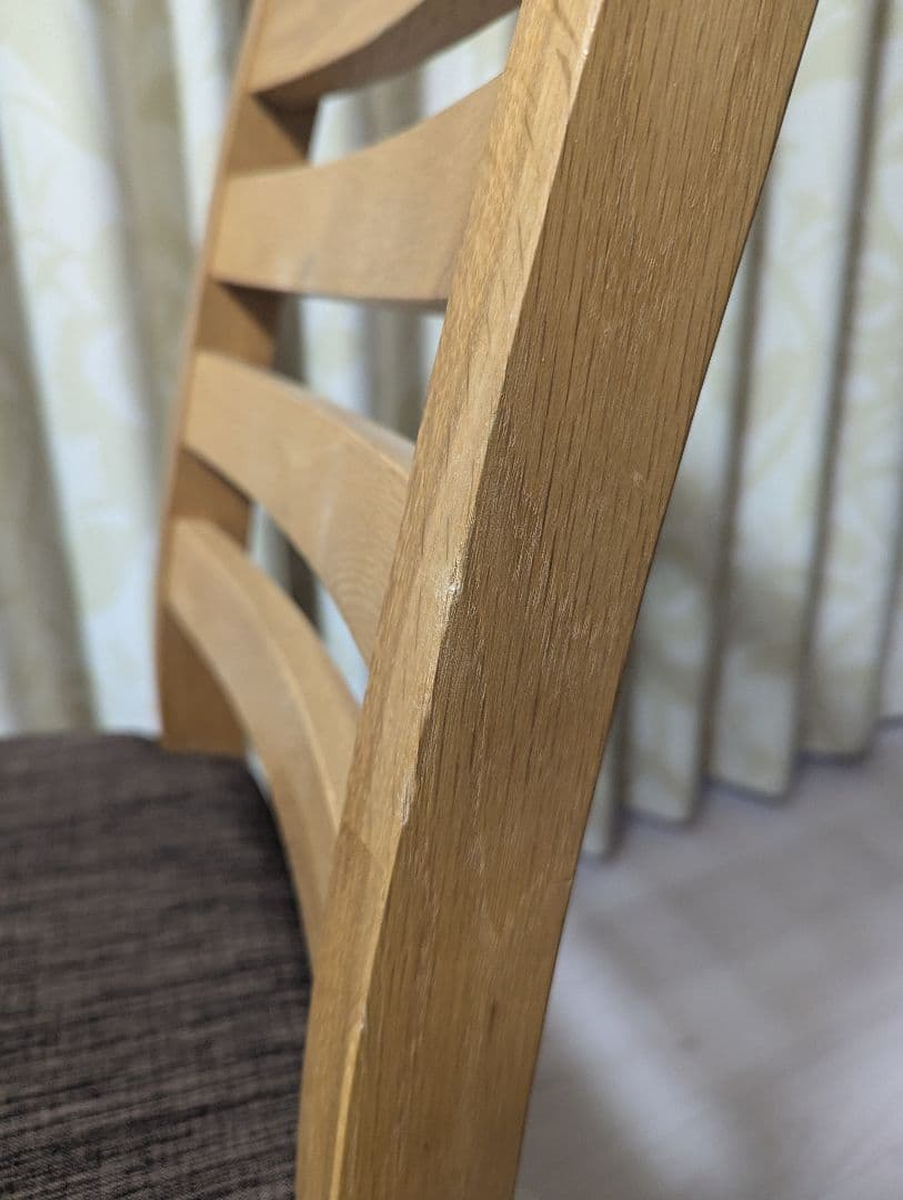 ニトリ ダイニングチェア ② 無垢材 オーランド