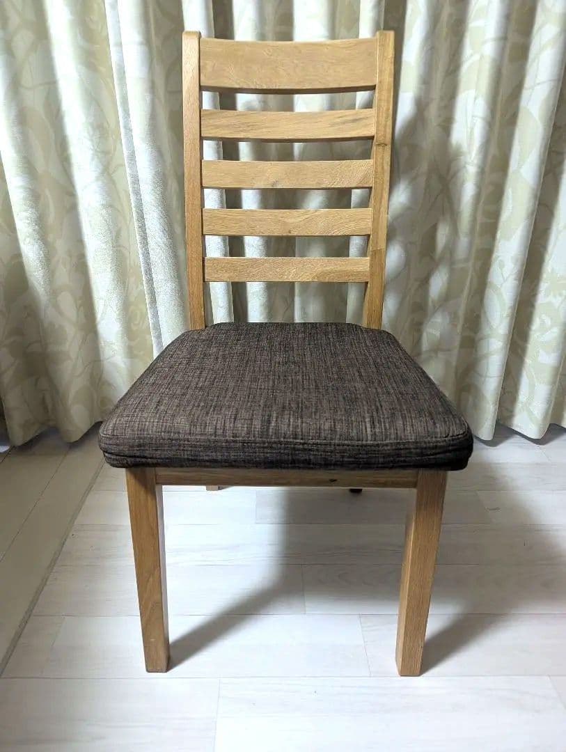 ニトリ ダイニングチェア ② 無垢材 オーランド