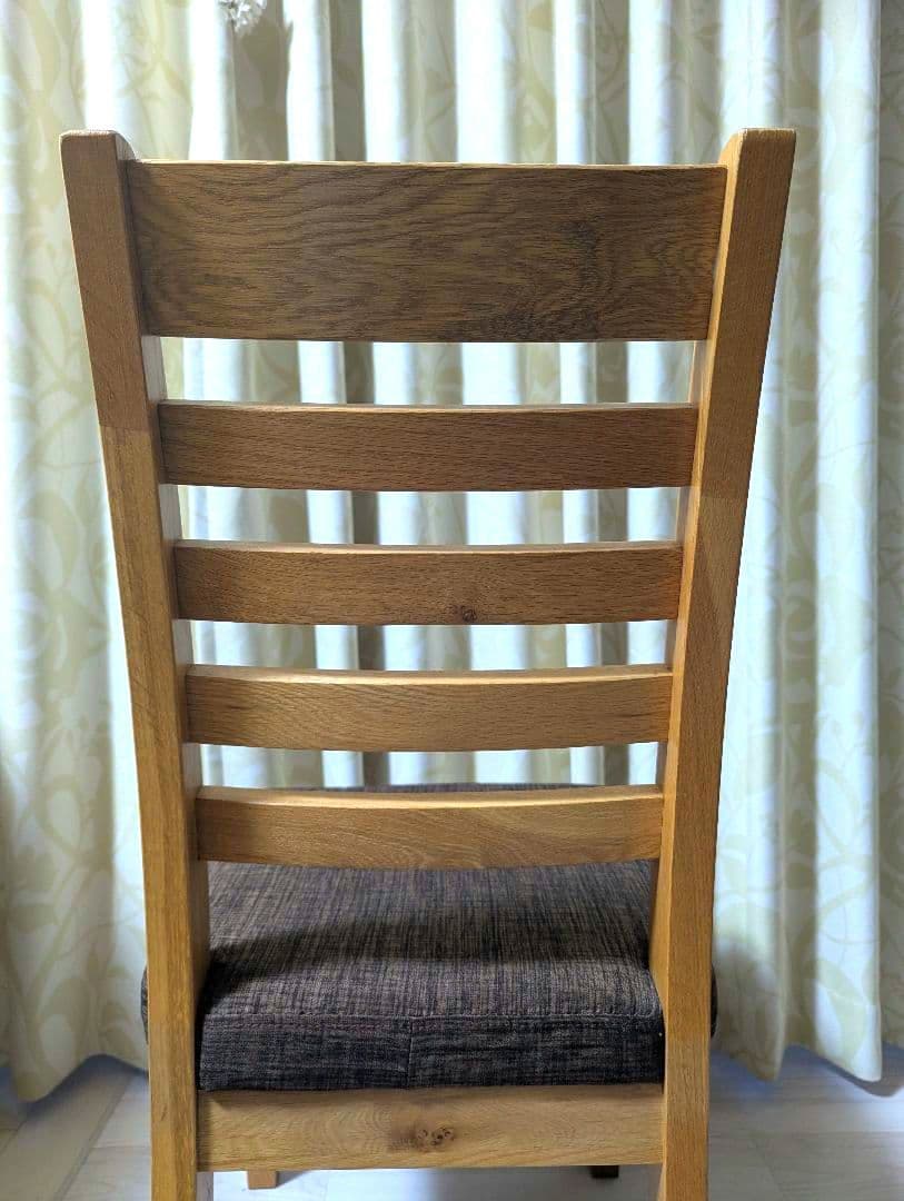 ニトリ ダイニングチェア ② 無垢材 オーランド