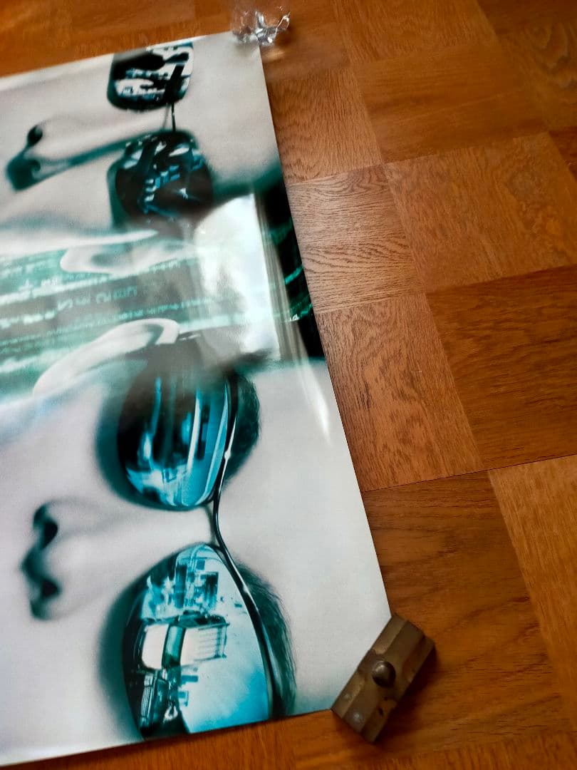 着払限定断捨離☆激レア☆キアヌ・リーヴス☆マトリックスリローデッド☆海外ポスター