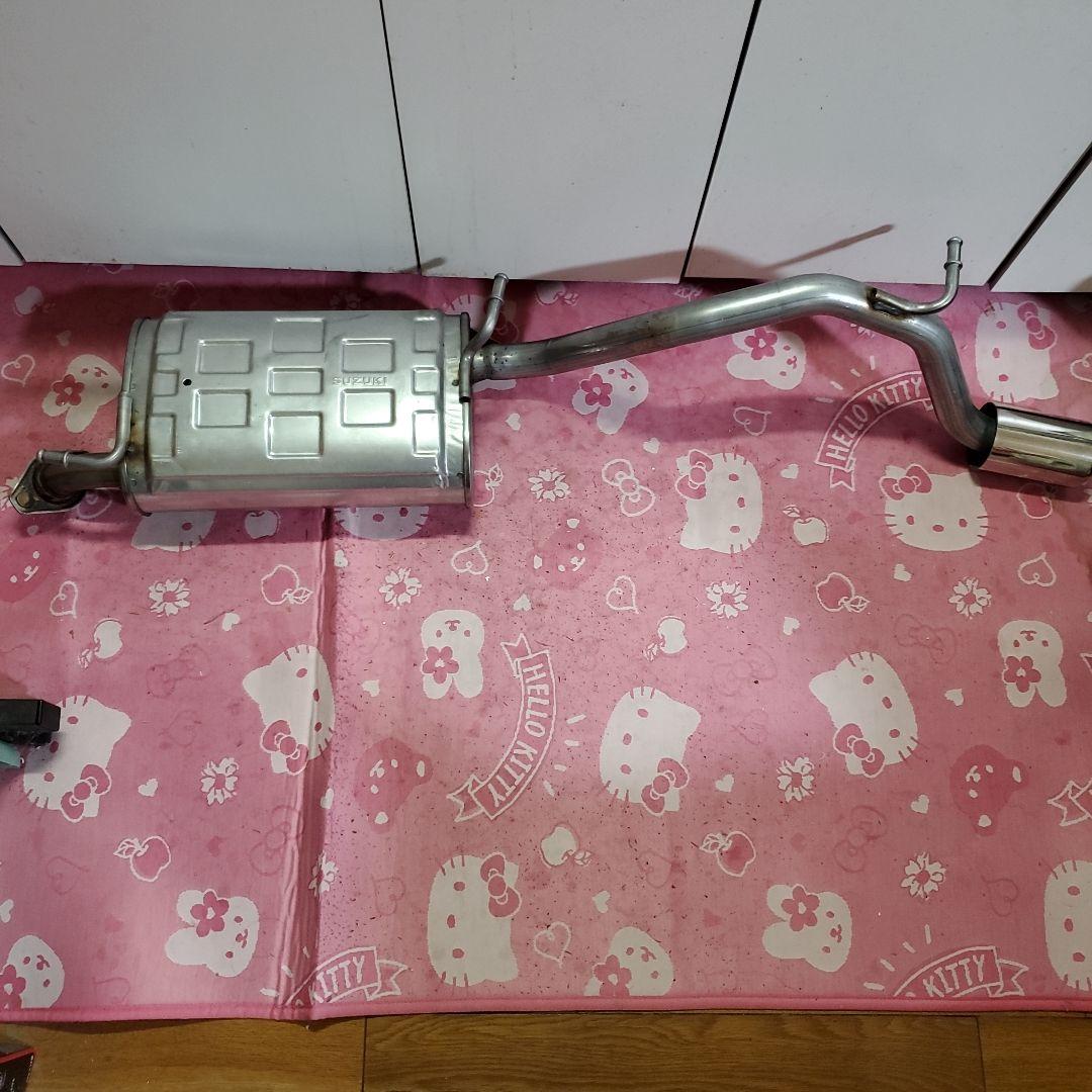 スズキ　アルトワークス　純正マフラー　わりかし綺麗