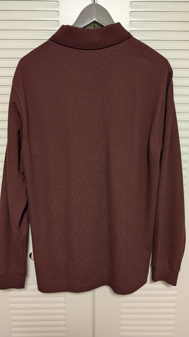 UNITED ARROWS別注 LACOSTE ロングスリーブ ピケ ポロシャツ