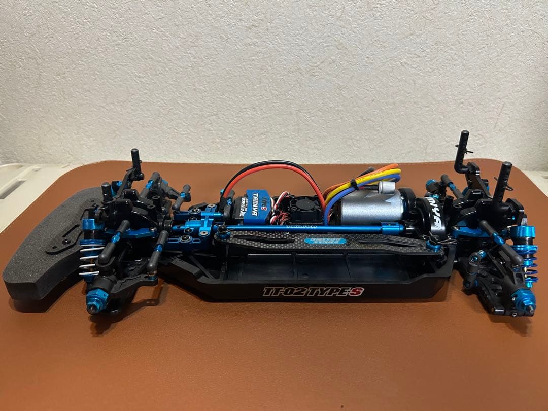 値下げ！！　タミヤ　TT02 TYPE-S シャーシ　オプション多数！！