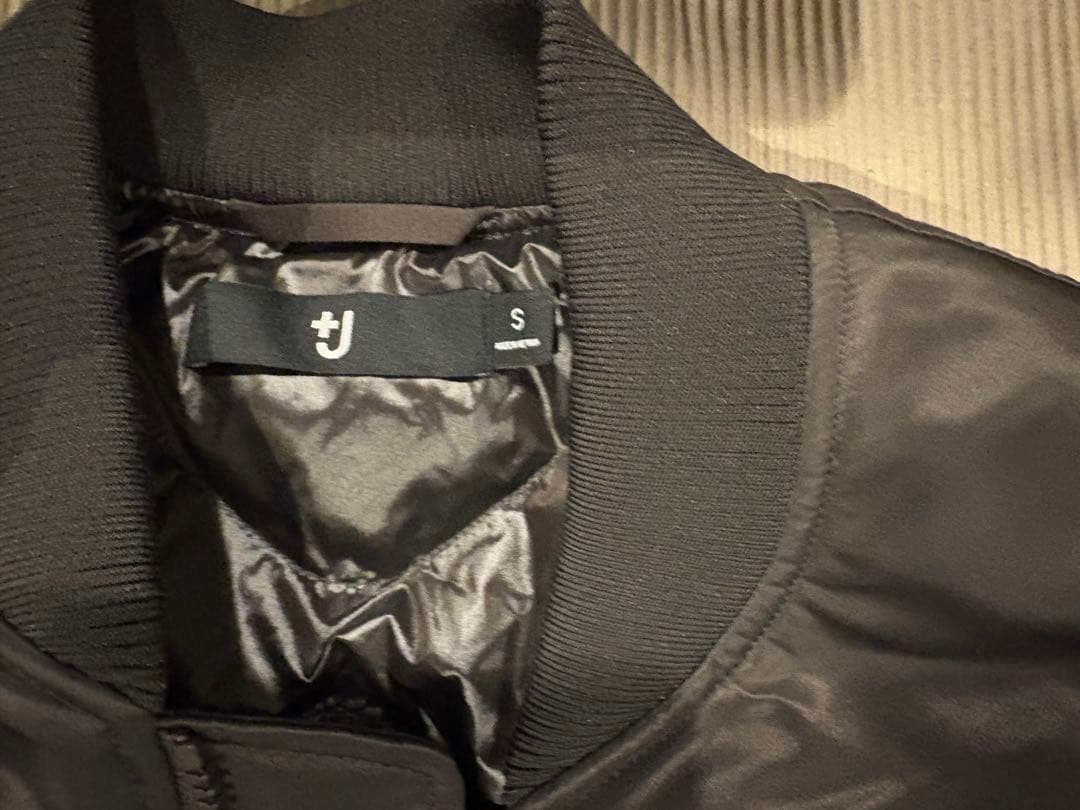 S ハイブリッドダウンオーバーサイズMA-1ブルゾン+jグレー