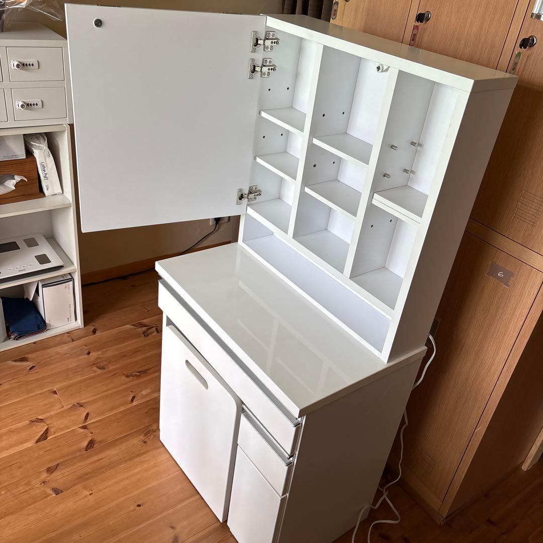 ホワイト ドレッサー・ミラー