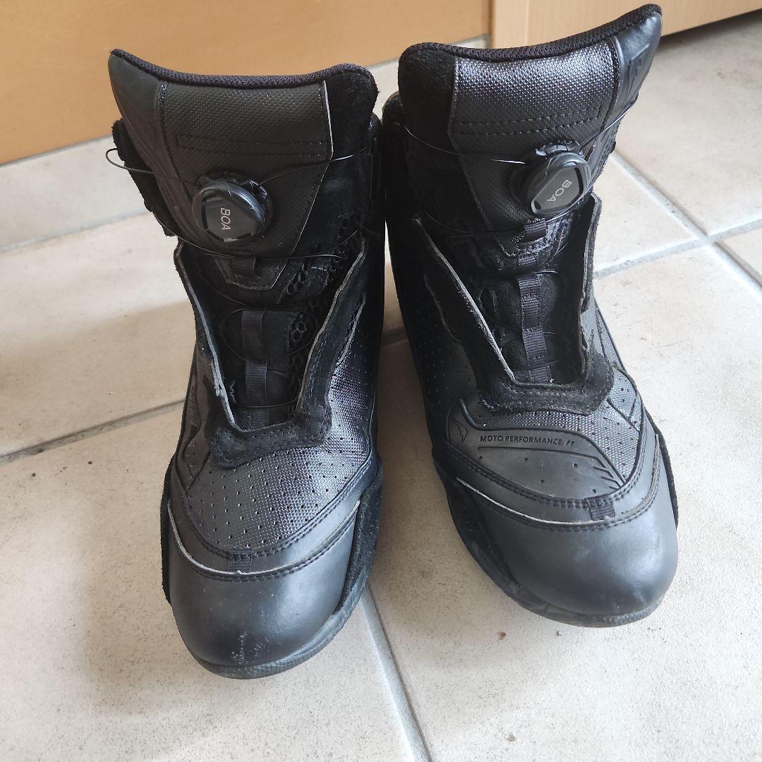 バイク用靴 ブラック 26.0 cm BOAシステム K-4566