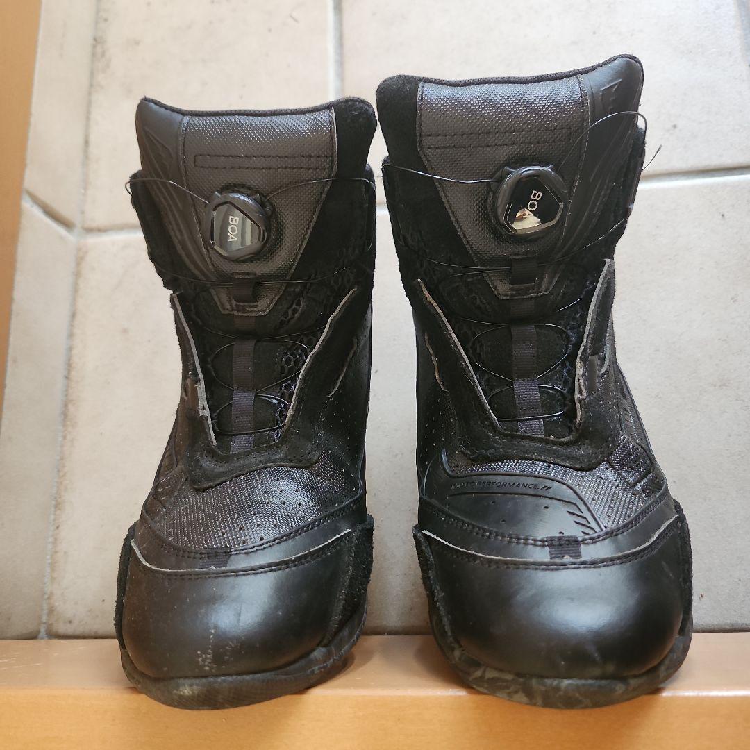 バイク用靴 ブラック 26.0 cm BOAシステム K-4566