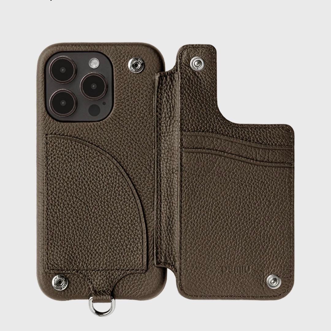 DEMIU デミュウ iPhone16Proカバー ケースBALLON エトープ