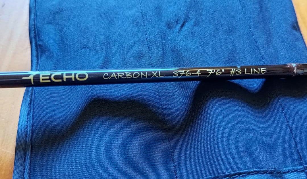 フライロッド　ECHO CARBON-XL 7'6\" #3