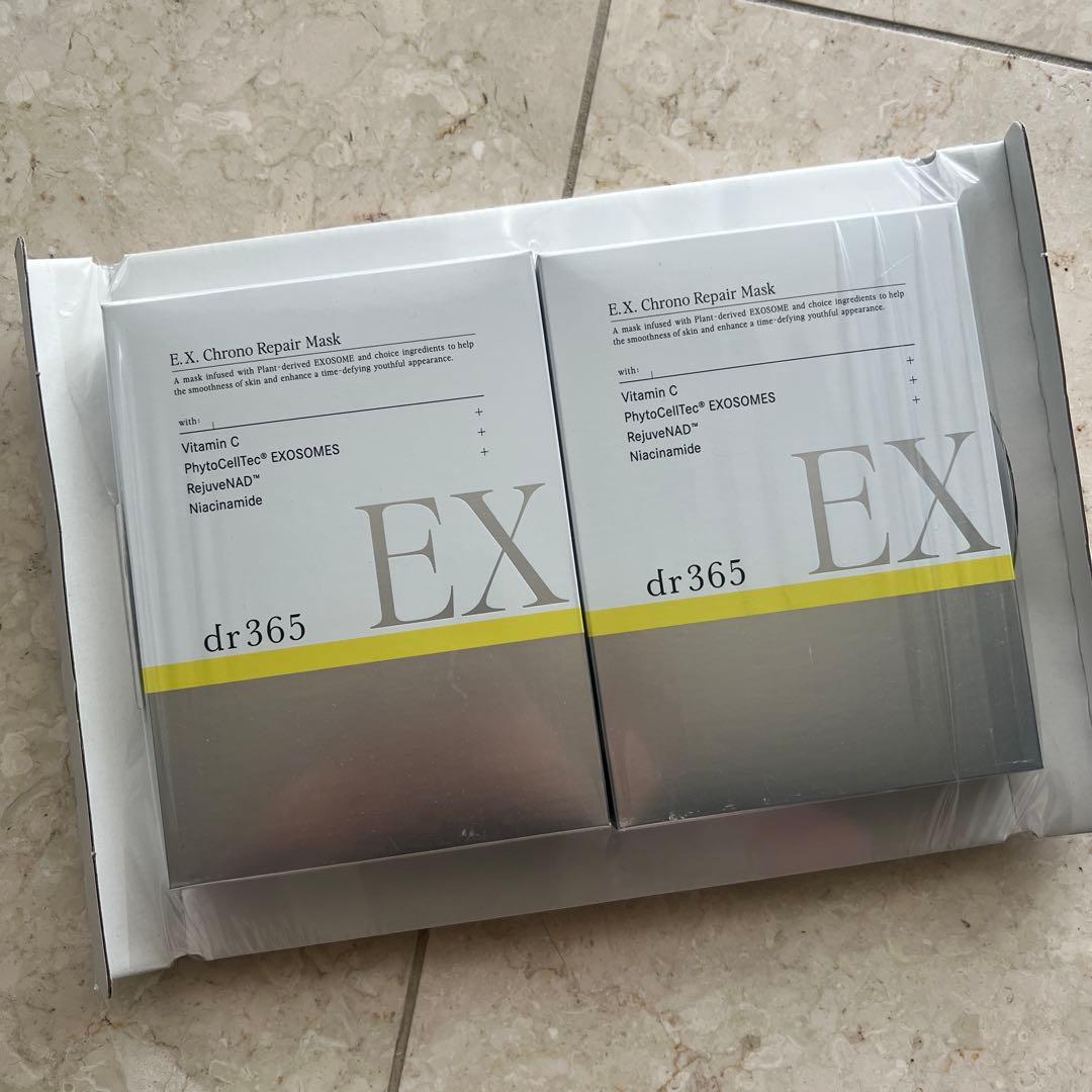 新品未開封【dr365★E.X.クロノリペアマスク23ml/6枚入】×2箱