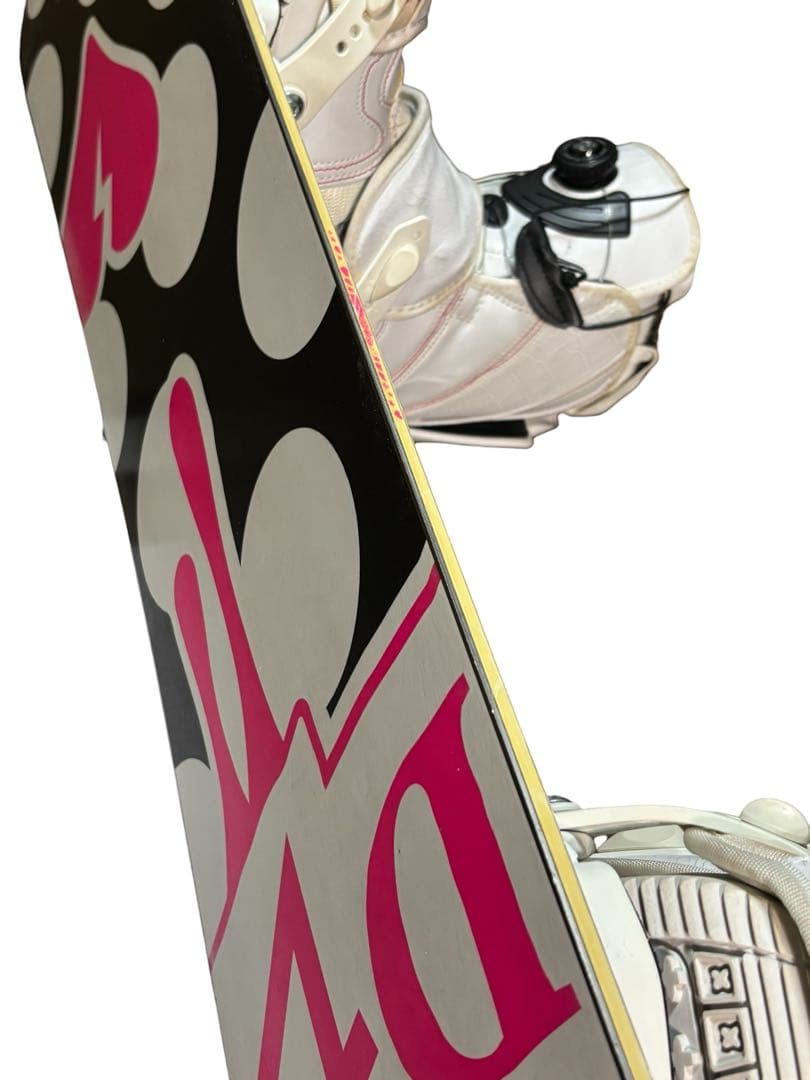 レディース バイン付 スノーボード 138cm 3点セット BOAブーツ24cm