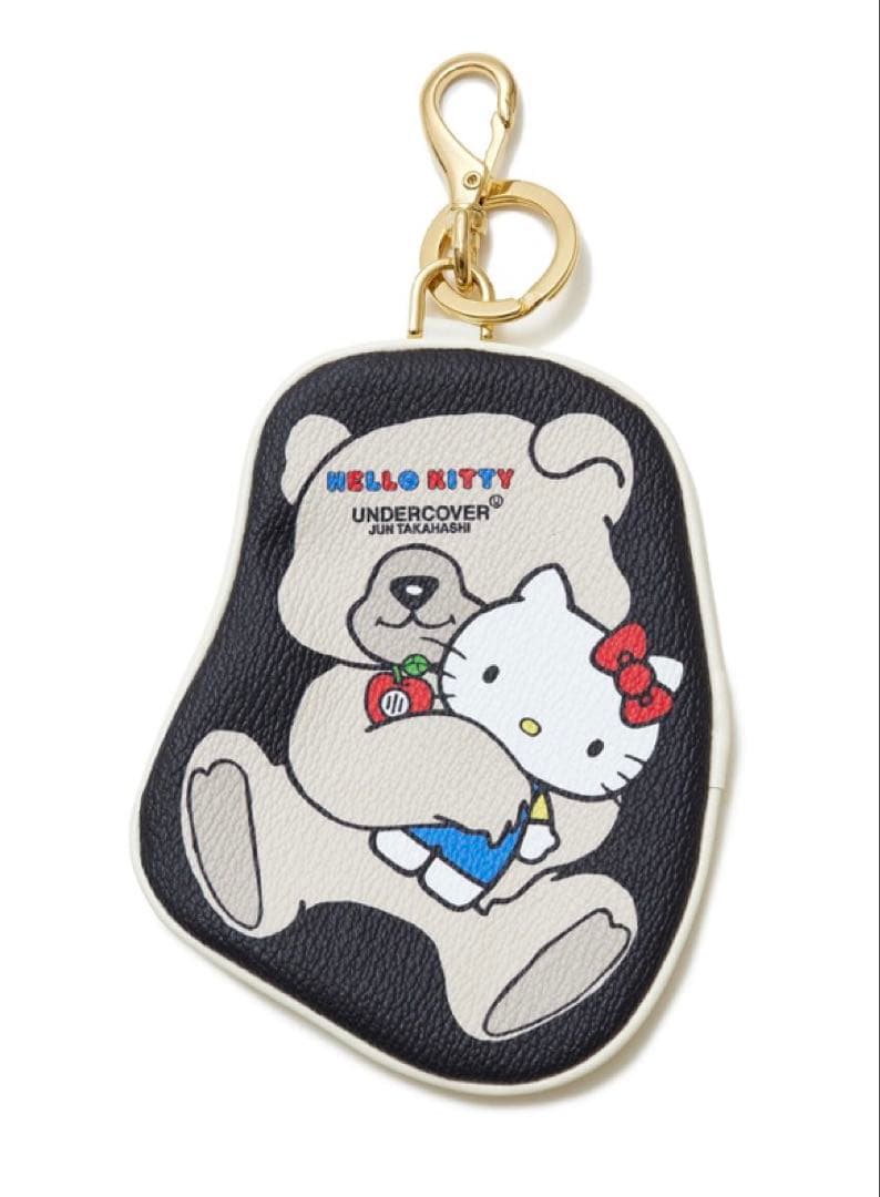 UNDERCOVER ハローキティ 転写ポーチ キーホルダー
