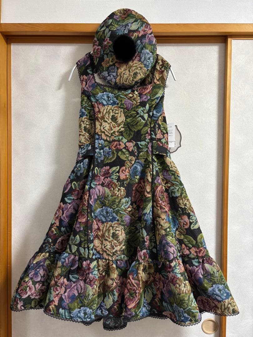 しまむら くる実 ノエル•ド•メモワール ゴブランJSK（3L） &ベレー帽