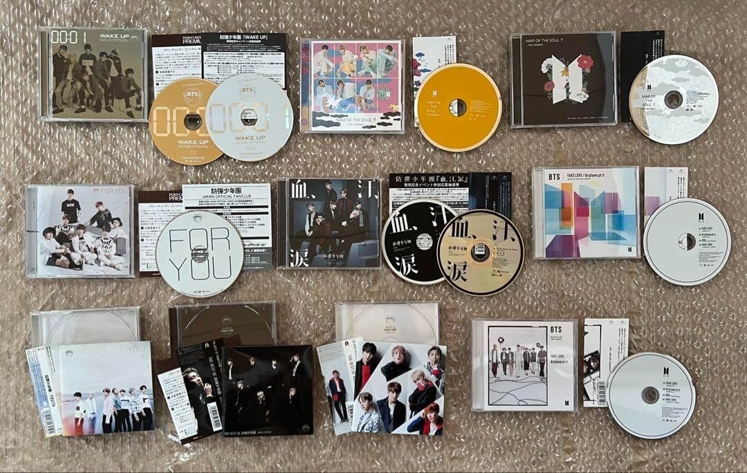【さくら】BTS アルバム CD DVDまとめ売りセット
