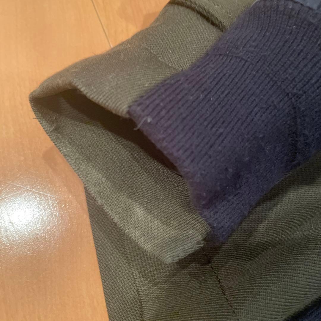 定価104500円　sacai ナイロンツイル&ウールサージ ブルゾン 1