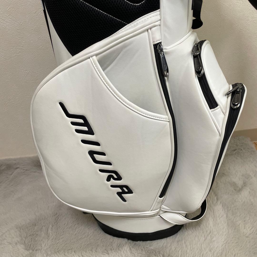 美品❗️ キャディバッグ　スタンド式　三浦技研