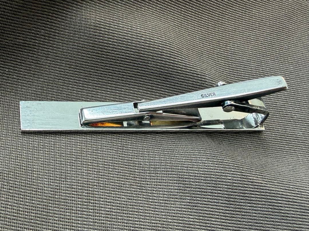 美品 Paul Smith SILVER 純銀 ネクタイピン