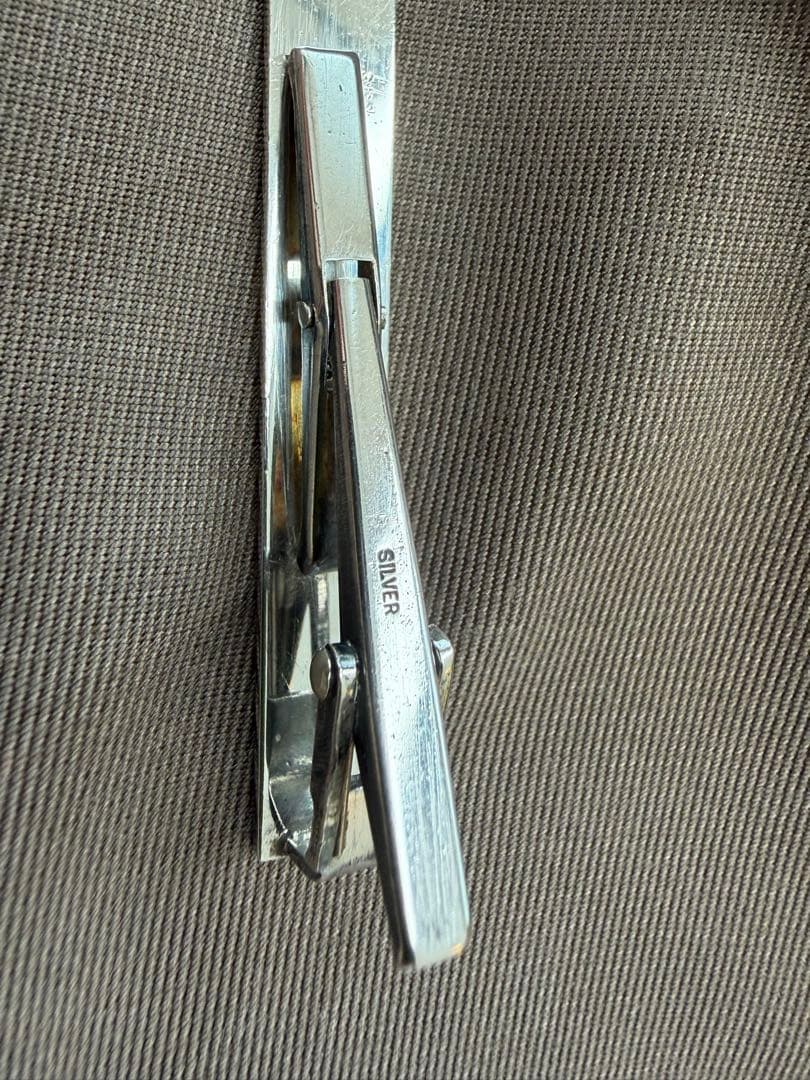 美品 Paul Smith SILVER 純銀 ネクタイピン