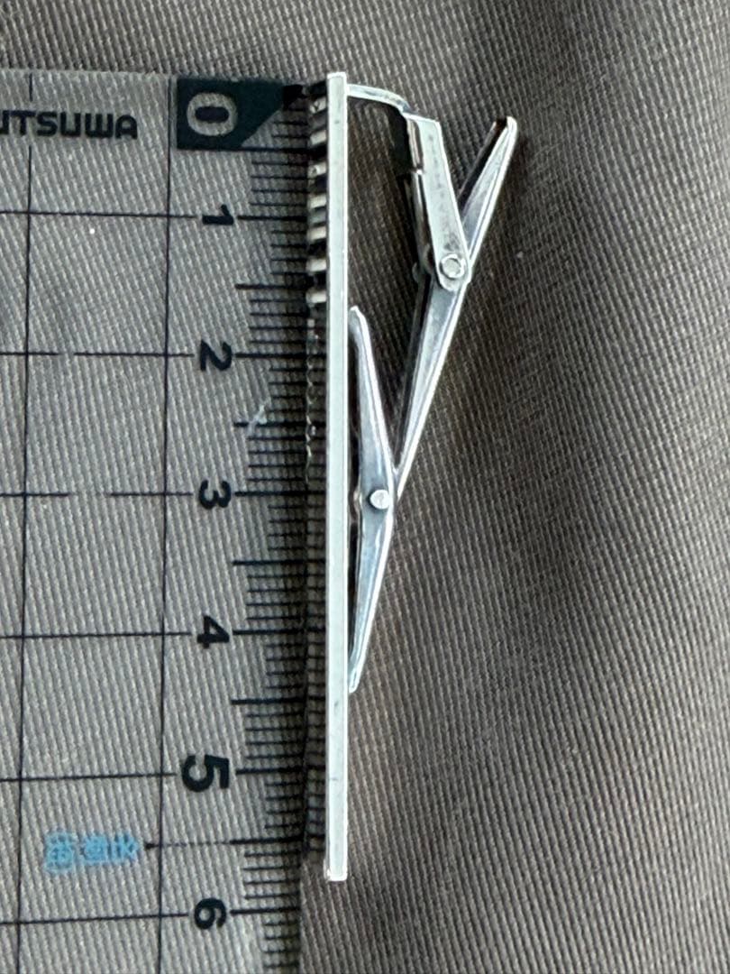 美品 Paul Smith SILVER 純銀 ネクタイピン