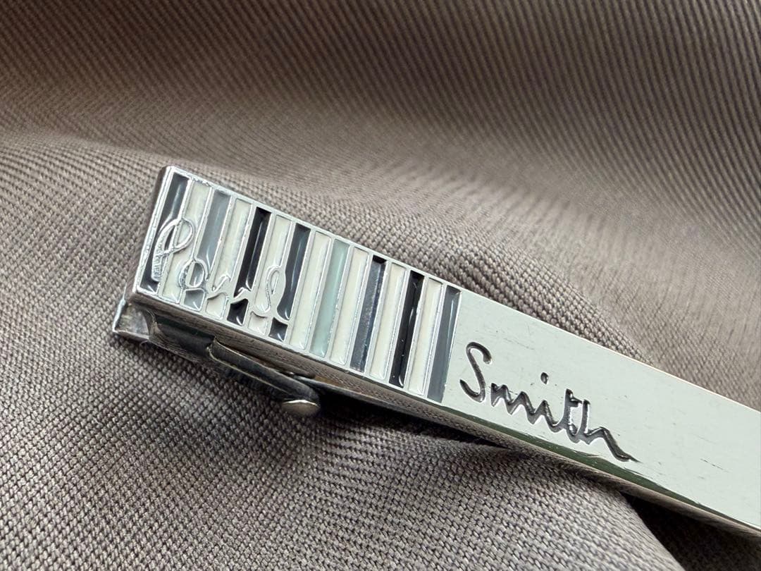 美品 Paul Smith SILVER 純銀 ネクタイピン