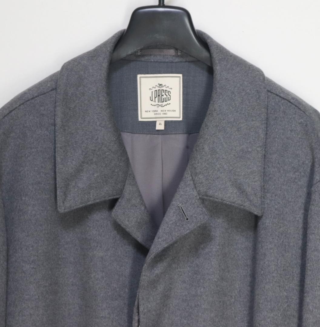 93,500円新品タグ付き【ジェイプレス】定番ウールカシミア コート 4L