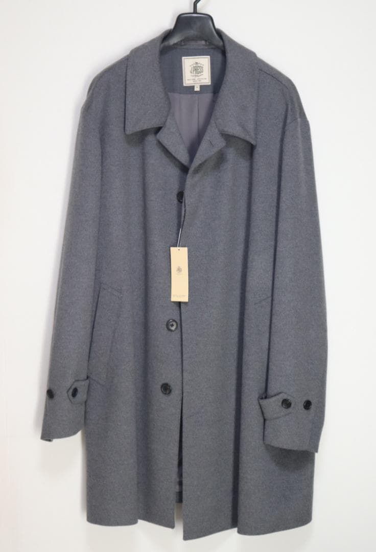 93,500円新品タグ付き【ジェイプレス】定番ウールカシミア コート 4L