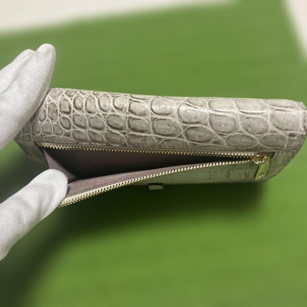 ペレリールッソ　ヒマラヤクロコダイル長財布