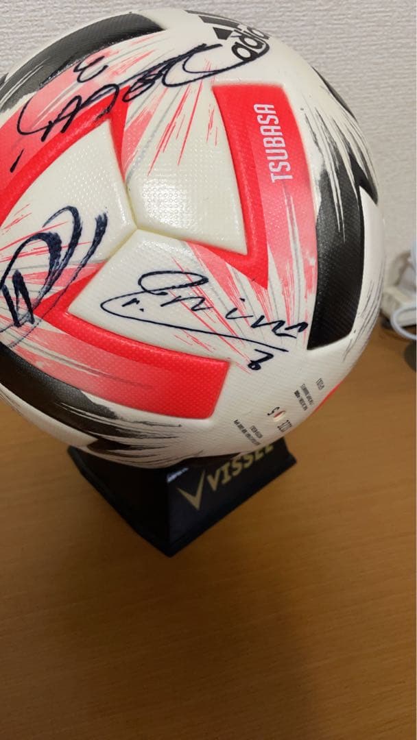 イニエスタ サインボール adidas TSUBASA サッカーボール