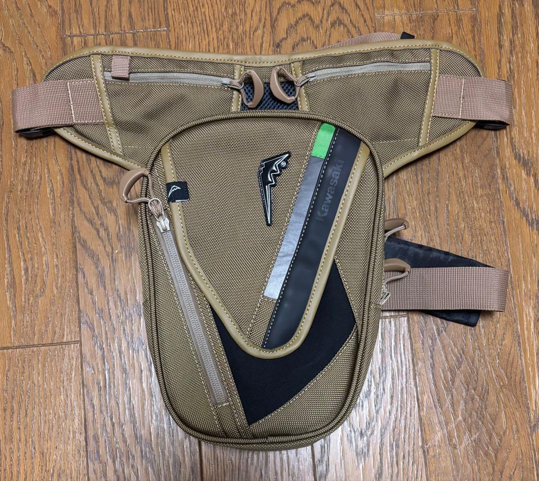 クシタニ　カワサキ　レッグバッグ