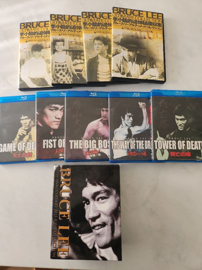 ブルース・リーBlu-ray.DVD 全9本