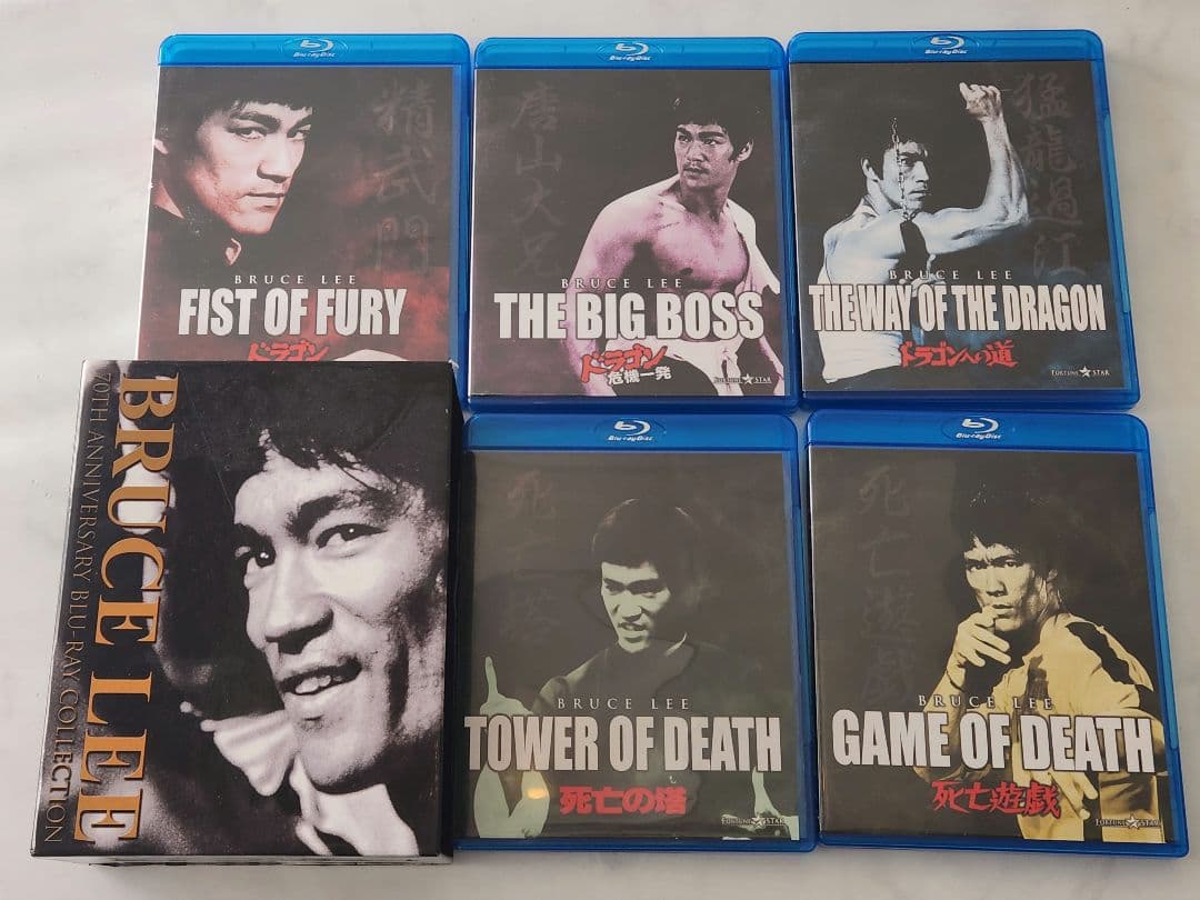 ブルース・リーBlu-ray.DVD 全9本
