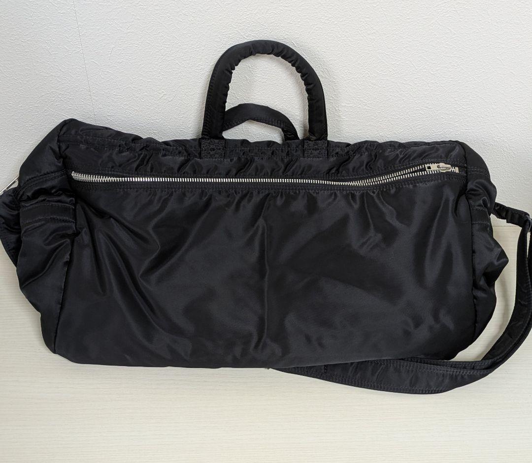 PORTER ブラックボストンバッグ