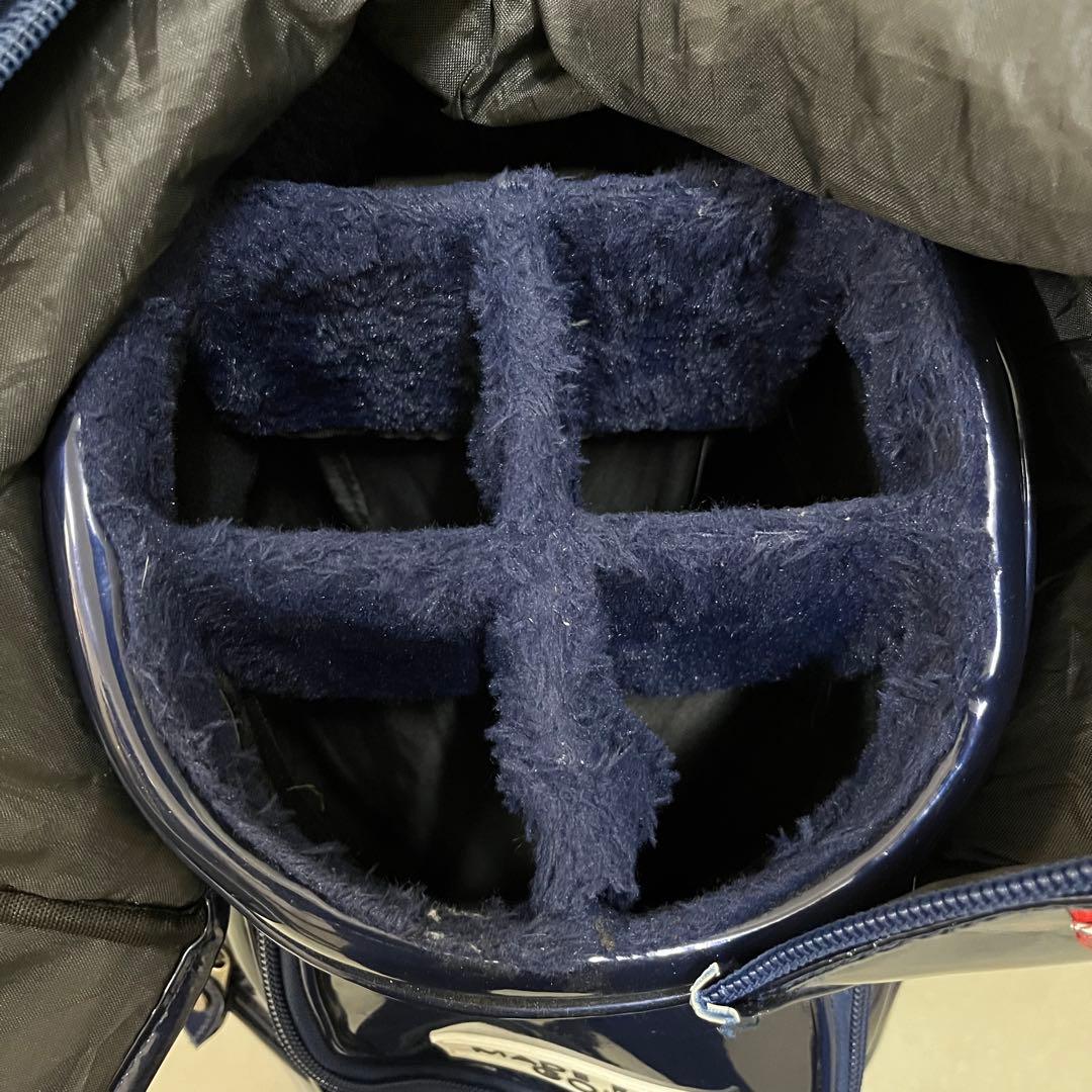 PEARLY GATES キャディバッグ ネイビー