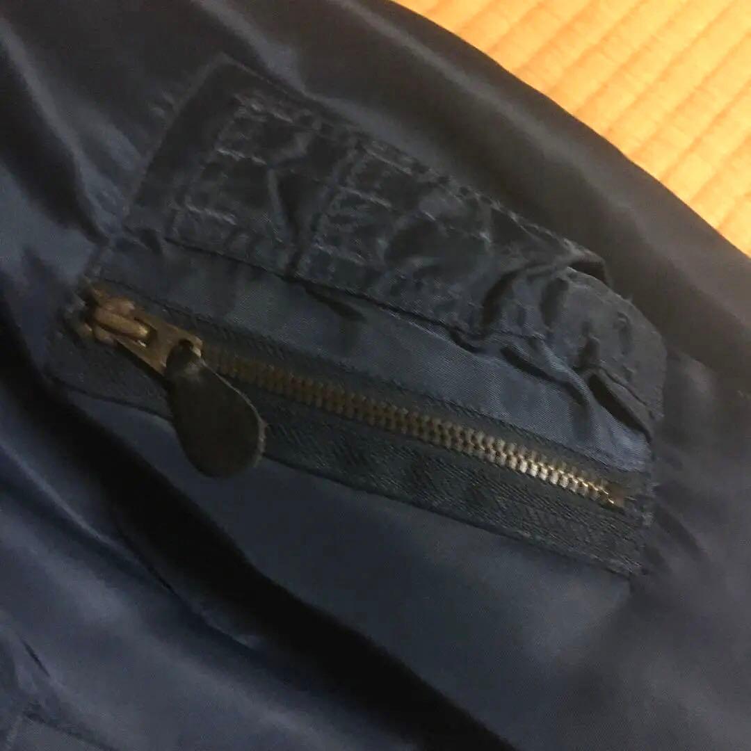 silver stone Bー15C ネイビー　モンローフライトジャケット